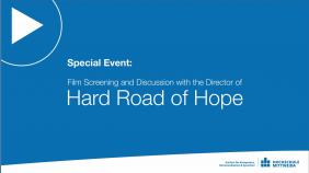 thumbnail of medium Special Event: Film Screening and Discussion with the Director of Hard Road of Hope
