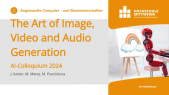 thumbnail of medium The Art of Image, Video and Audio generation