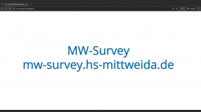 thumbnail of medium MW-Survey: Einsteiger-Tutorial zur Umfrageerstellung