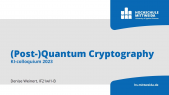 thumbnail of medium Kryptography im Quantenzeitalter